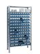 Steckregal H2000xB1000xT400mm Grundregal 14 Stahlböden 90 x 3,15 x 4 blau TW