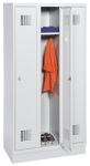 Schwerlast-Auszugsregal H2000xB1290xT860mm Anbauregal pulverbesch.lichtgrau
