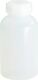 Weithalsflasche Gesamt-H.120mm Gesamt-D.64mm PE (LDPE) naturfarben Inh.250ml