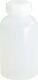 Weithalsflasche Gesamt-H.120mm Gesamt-D.64mm PE (LDPE) naturfarben Inh.250ml