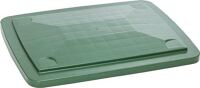Deckel L945xB725mm grün HD-Polyethylen f.Transportbehälter 400l CRAEMER