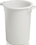 Kunststoffbehälter rd.50l HD-PE weiß D420xH540mm m.Außengriff CRAEMER