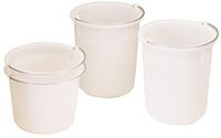 Eimer 20l HD natur, NW-Nr.: 9000450500 D.380xH.280mm Bügel verz.   