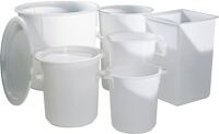Behälter 125l natur PE, NW-Nr.: 9000450550 L.505xB.505xH.715mm   