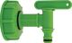 Auslaufhahn IG S60x6 (2 Zoll/DN 50) Adapter m.Hahn Ku.f.IBC-Container ALPHA