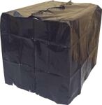 UV Folie LDPE schwarz L1000xB1200xH1160mm UV-Folie a.LDPE ALPHA