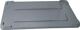 Deckel L1200xB800mm grau PE f.Großvolumenbehälter 550l