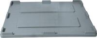 Deckel L1200xB1000mm grauPE f.Großvolumenbehälter 610l
