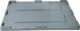 Deckel L1200xB1000mm grauPE f.Großvolumenbehälter 610l