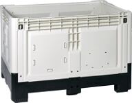 Großvolumenbehälter 565l L1200xB800xH805mm geschl.Seitenteile faltbar