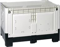 Großvolumenbehälter 565l L1200xB800xH805mm geschl.Seitenteile faltbar