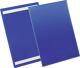 Etikettentasche B210xH297mm blau selbstkl.50St./Pack DURABLE