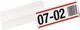Etikettentasche B100xH38mm transp.selbstkl.DURABLE