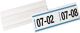 Etikettentasche B210xH74mm transp.selbstkl.DURABLE