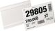Etikettentasche B210xH148mm transp.selbstkl.DURABLE