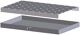 Lochblechrost f.Kleingebindewanne L1390xB600xH60mm 40l Stahlbl.verz.BAUER