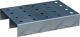 Lochblechrost f.Kleingebindewanne L600xB400xH120mm 20l Stahlbl.verz.BAUER