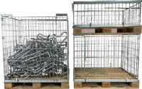 Gitter-Aufsatzrahmen L1200xB800mm o.Klappe Nutz-H.400mm Stahldraht