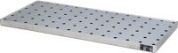 Auffangwanne 28l L1390xB600xH60mm VA m.Rost BAUER