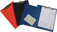 Schreibmappe Krt.m.ausziehb.Hakenöse DIN A4 schwarz VE 12 St.EICHNER
