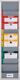 Planungstafel Einzelsegment B315xH1282xT78mm inkl. Rollen f. DIN A4
