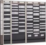 Displaypalette L1200xB800xH140mm 9 Füße durchbrochen Recycling-PE
