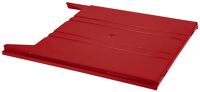 Wandsortierer FLAT Anbaumodul rot B240xT15xH302mm EICHNER