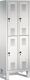 Garderobenschrank m.Sockel H1800xB810xT500mm Farbwahl 2x2 Abt.