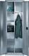 Wäscheschrank H1800xB600xT500mm VA geb.Anz.Abt.2 m.Sockel
