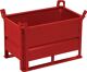 Leichtbaubehälter L1000xB800xH600mm feuerrot Trgf.1000kg