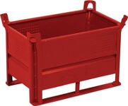 Leichtbaubehälter L1200xB1000xH600mm feuerrot Trgf.500kg