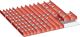 Schubladenunterteilungsmaterial Front-H.50mm 16 Muldenteile 60 Trennw.LISTA