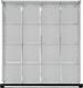 Schubladenunterteilungsmaterial Front-H.170-360mm 1/4 Teilung