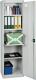 Werkzeug-/Beistellschrank H1800xB500xT500mm 4Bd.lichtgrau/lichtgrau STUMPF