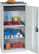 Werkzeug-/Beistellschrank H1000xB500xT500mm 1Schubl.2BD grau/blau STUMPF