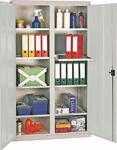 Werkzeug-/Beistellschrank H1800xB1000xT500mm 8Bd.lichtgrau/lichtgrau STUMPF