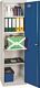 Werkzeug-/Beistellschrank H1800xB500xT500mm 4Bd.lichtgrau/enzianblau STUMPF