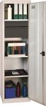 Werkzeug-/Beistellschrank H1800xB500xT500mm 2Schubl.,3Bd.lichtgrau/lichtgrau