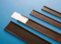 Etikettenhalter B.40mm Rollen-L.50m S.1,0mm C-Profil magn.MAGNETOPLAN