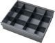 Schubladenunterteilungsmaterial Front-H.130-180mm 5 Steckleisten RAU