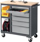 Rollwerkbank Außen-B960xT450xH950mm Schubl.6 30kg 450kg RAU