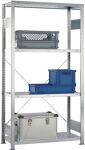 Steckregal H2000xB1000xT600mm Grundr.verz.2 Rahmen,4 Fbd.Trgf.150kg Feldl.1650kg
