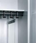 Trennw.Ku.transp.schwenk- u.verschieb.f.Garderobenschrank B.300/400mm