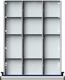 Schubladenunterteilungsmaterial Front-H.180mm 1/3 Teilung ANKE