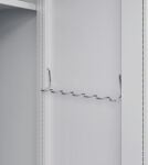 Kleider-/Handtuchhalter Evolo PLUS VA f.Abteilbreite 300mm C+P