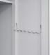 Kleider-/Handtuchhalter Evolo PLUS VA f.Abteilbreite 300mm C+P