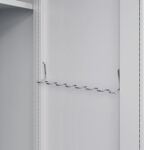 Kleider-/Handtuchhalter Evolo PLUS VA f.Abteilbreite 400mm C+P