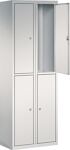 Fächerschrank H1800xB600xT500mm m.Sockel Anz.Fächer 4 Farbwahl