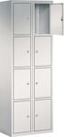 Fächerschrank H1800xB600xT500mm m.Sockel Anz.Fächer 8 Farbwahl