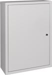 Hängeschrank H750xB500xT200mm Vollblech,1 BD Stahlbl.lichtgrau/lichtgrau